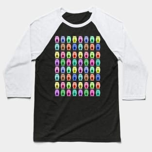 Hamster Pattern Baseball T-Shirt